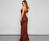 Camille Glitter Knit Mermaid Dress